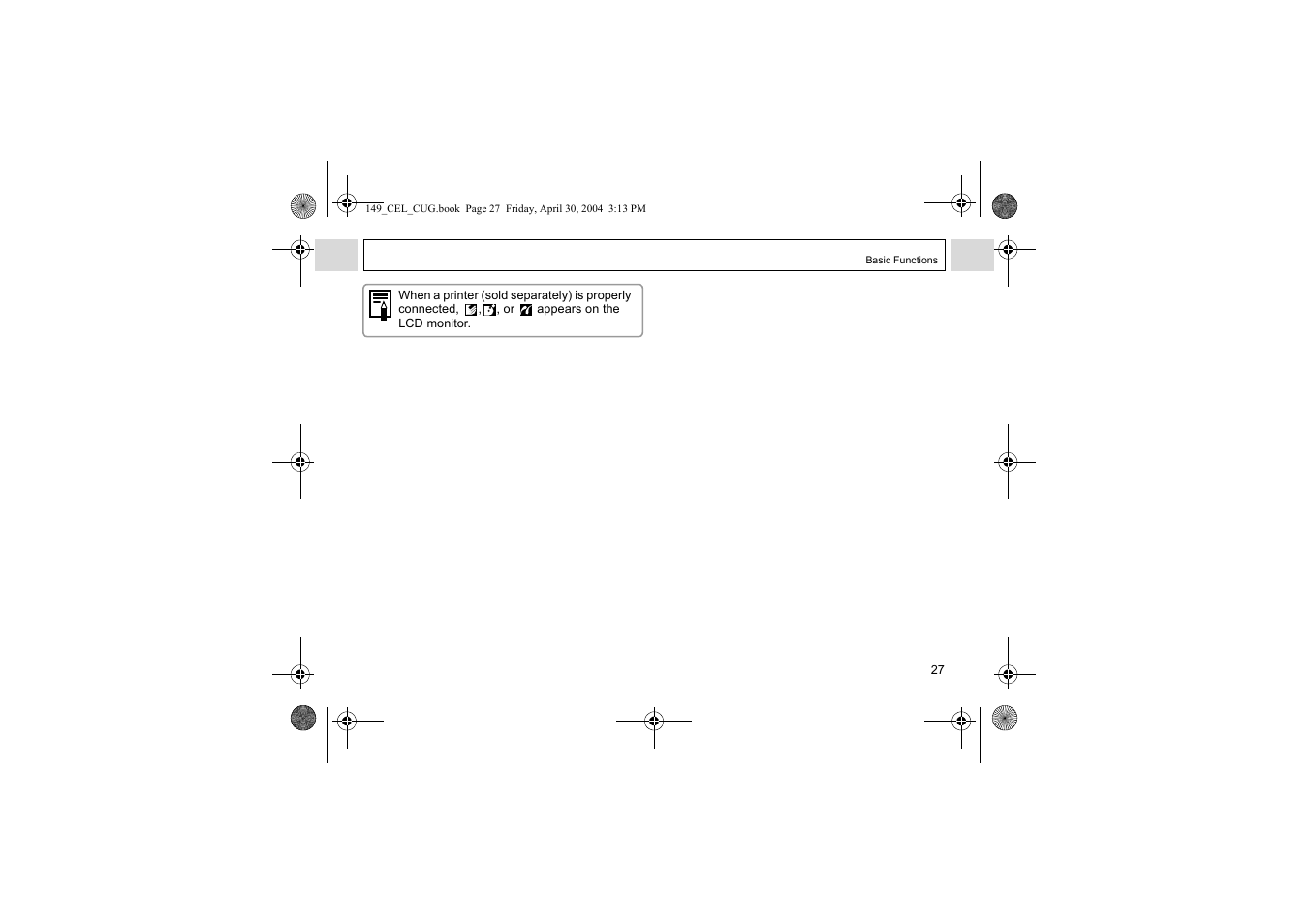 Canon A85 User Manual | Page 29 / 162