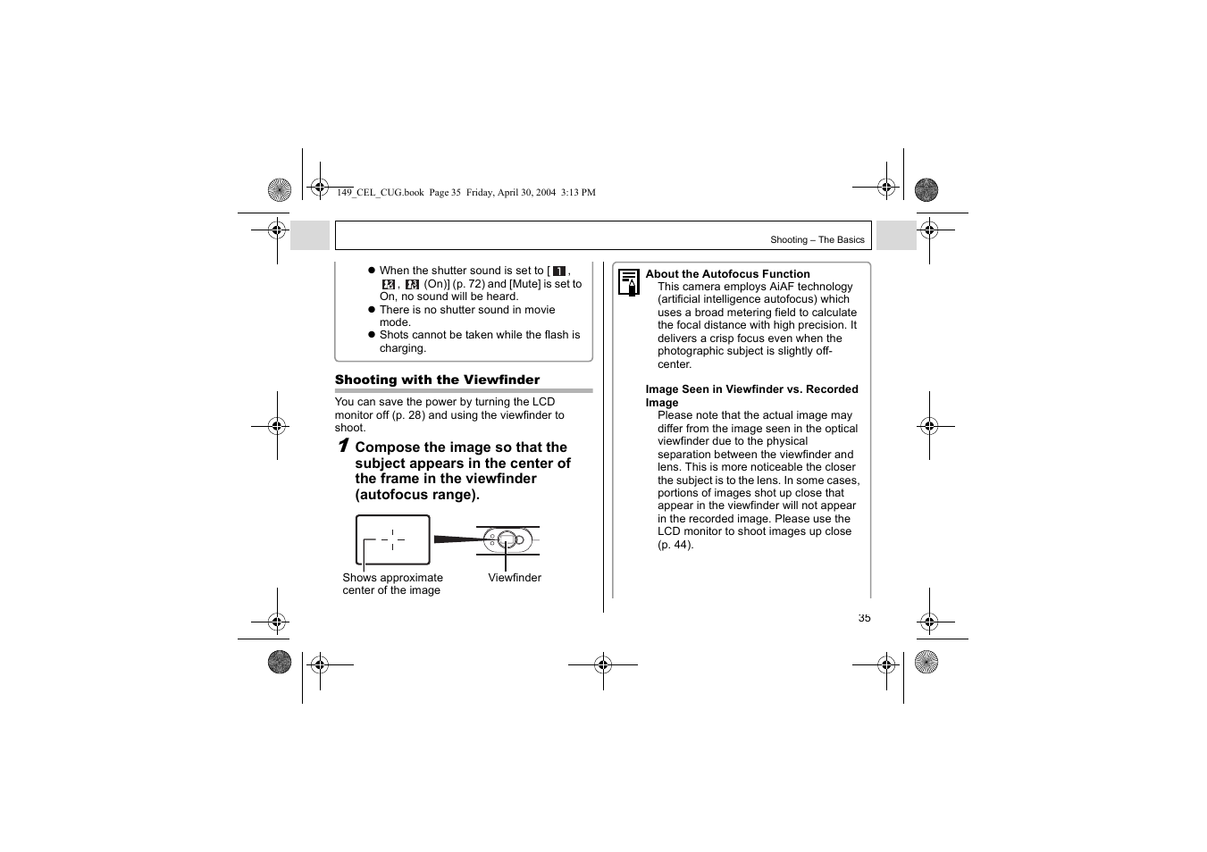 Canon A85 User Manual | Page 37 / 162