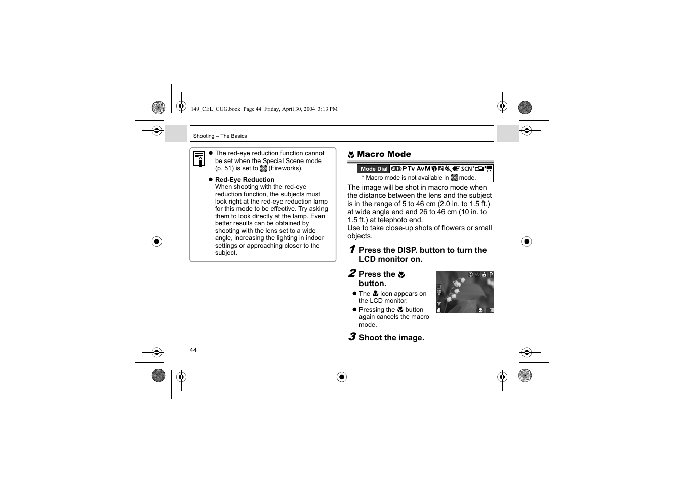 Canon A85 User Manual | Page 46 / 162