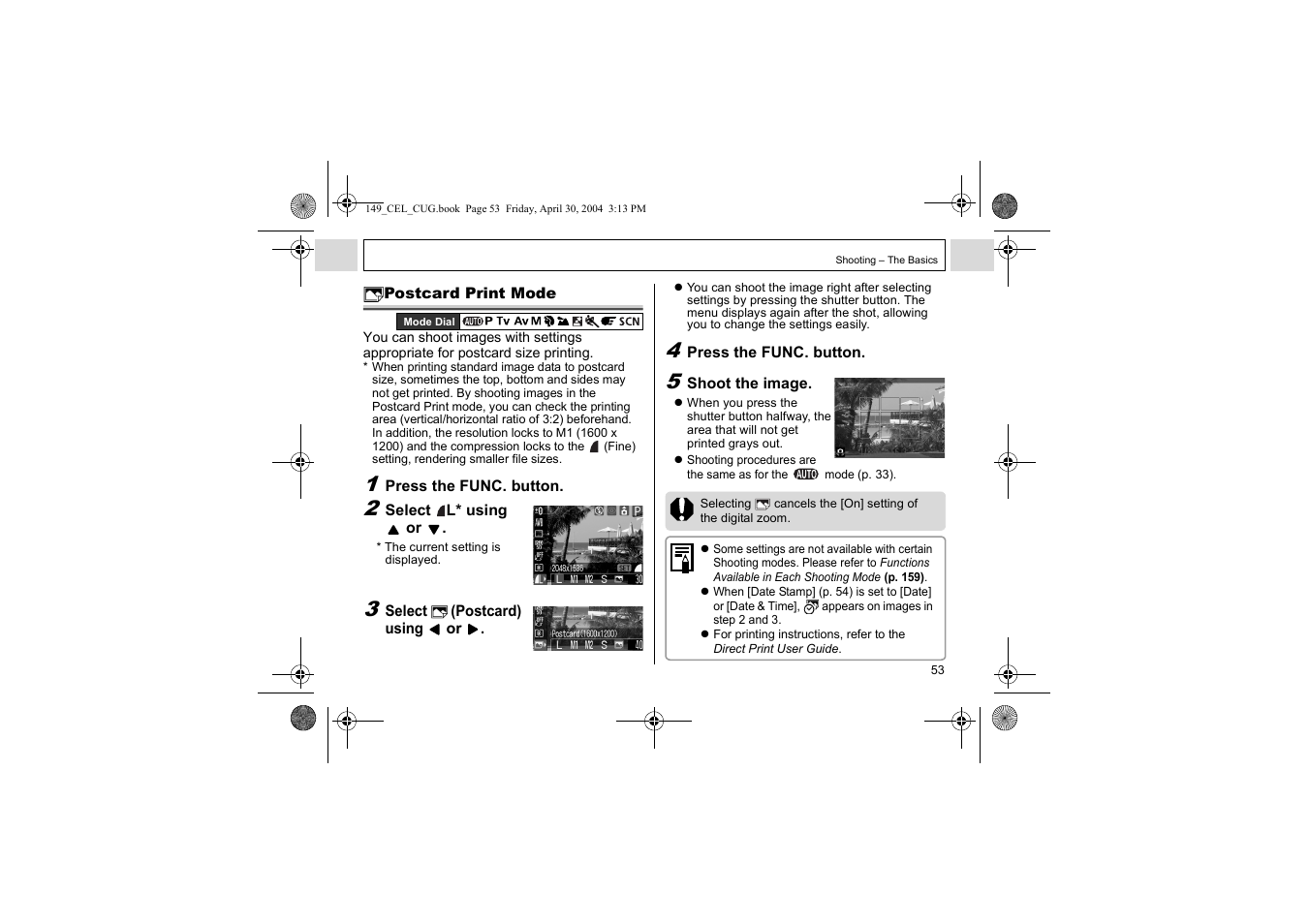 Canon A85 User Manual | Page 55 / 162