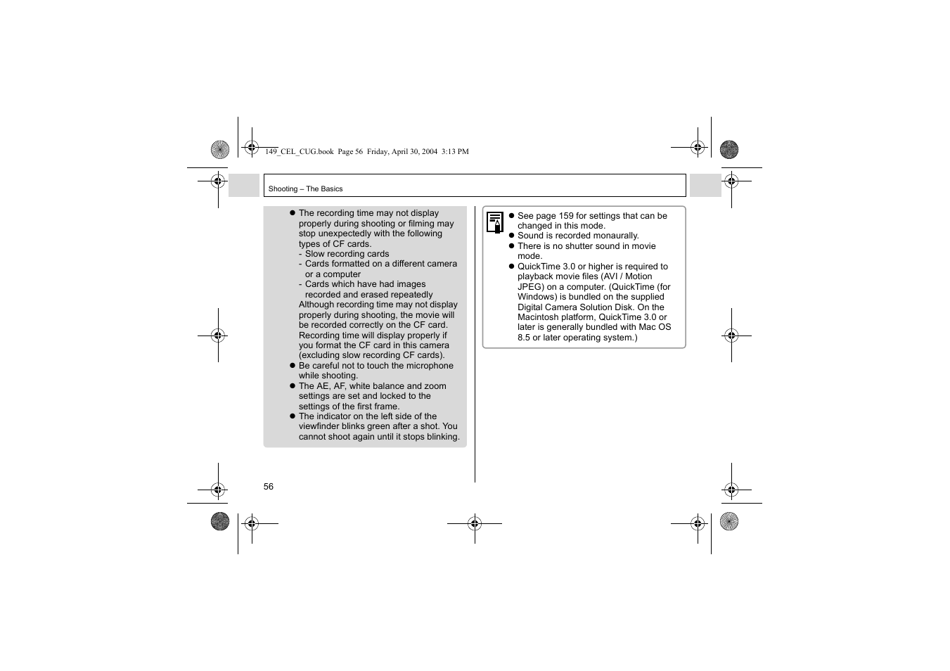 Canon A85 User Manual | Page 58 / 162