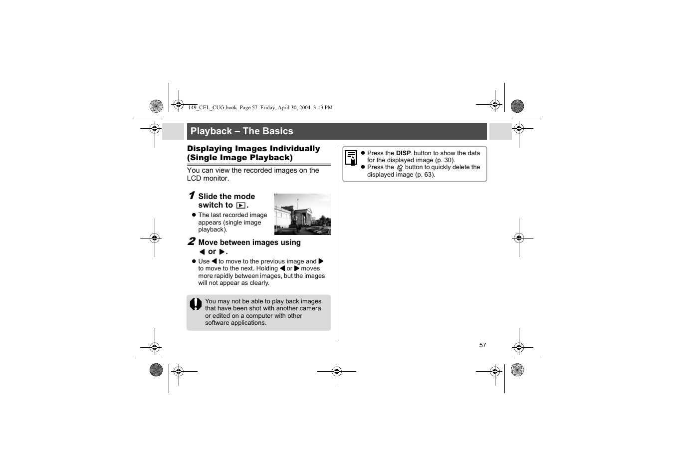 Canon A85 User Manual | Page 59 / 162