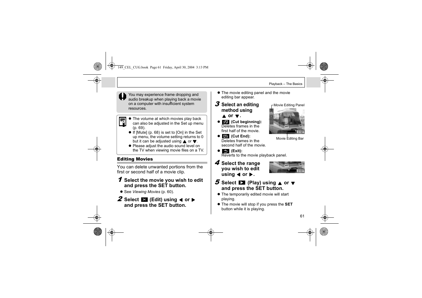 Canon A85 User Manual | Page 63 / 162
