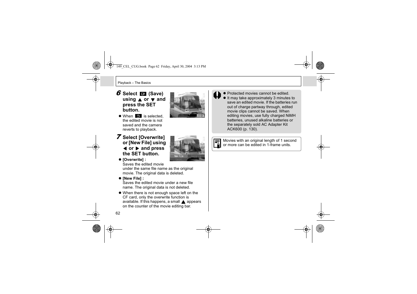 Canon A85 User Manual | Page 64 / 162