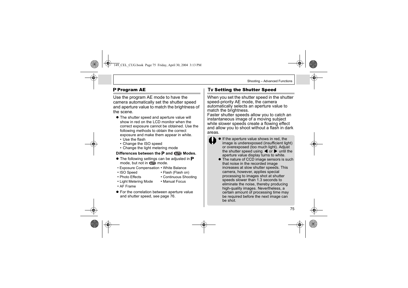 Canon A85 User Manual | Page 77 / 162