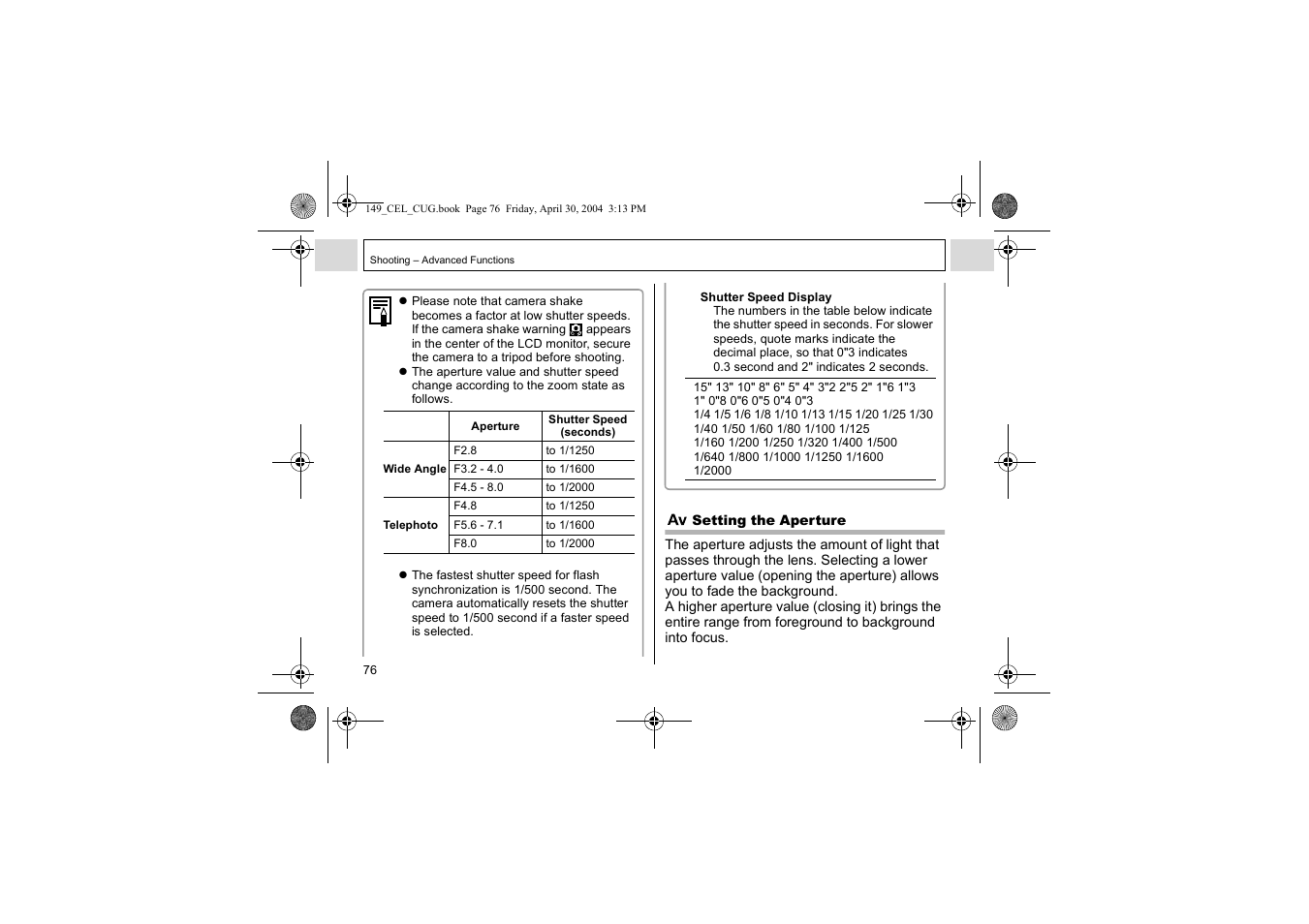 Canon A85 User Manual | Page 78 / 162