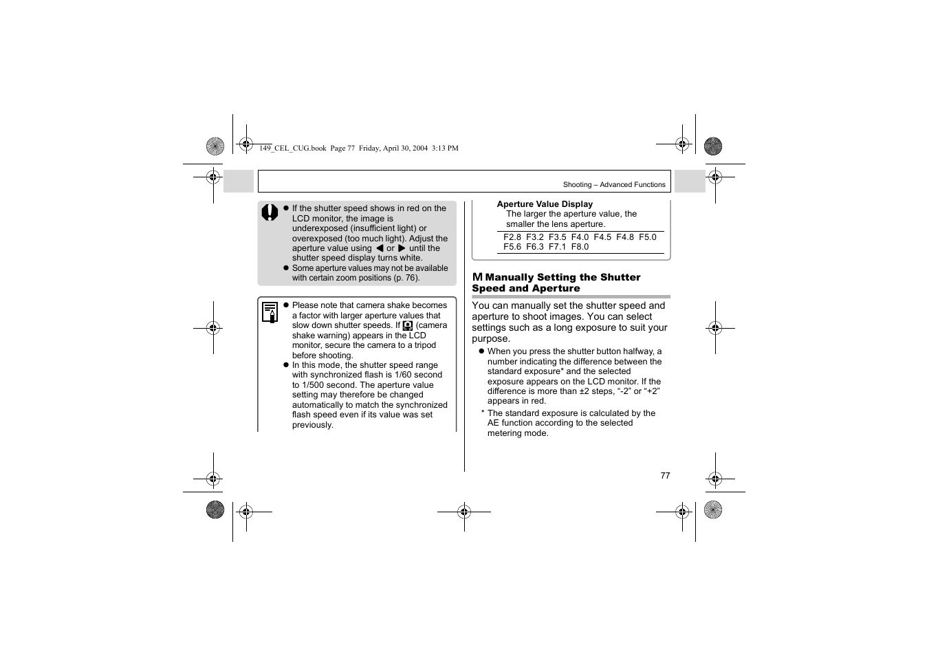 Canon A85 User Manual | Page 79 / 162