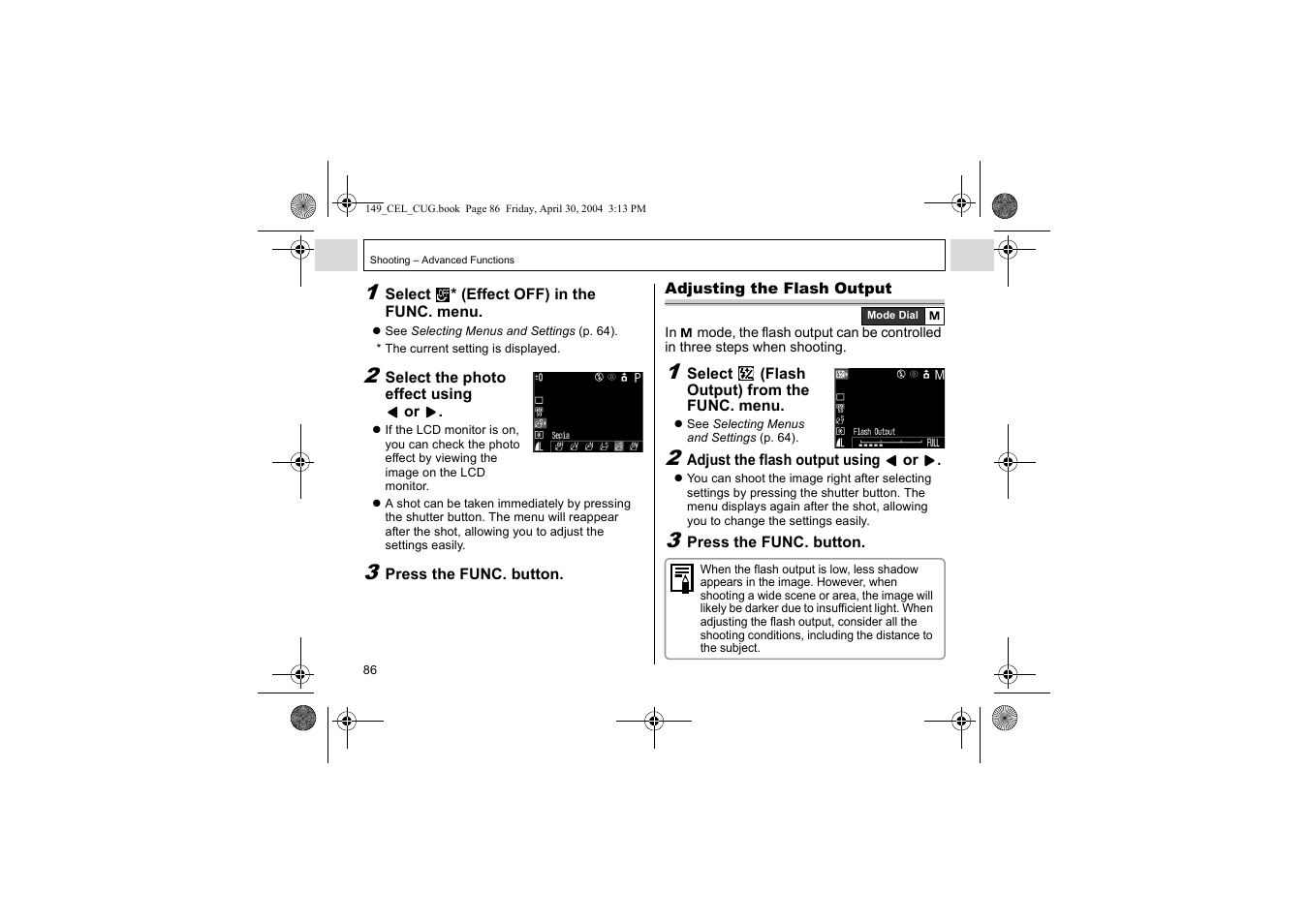 Canon A85 User Manual | Page 88 / 162