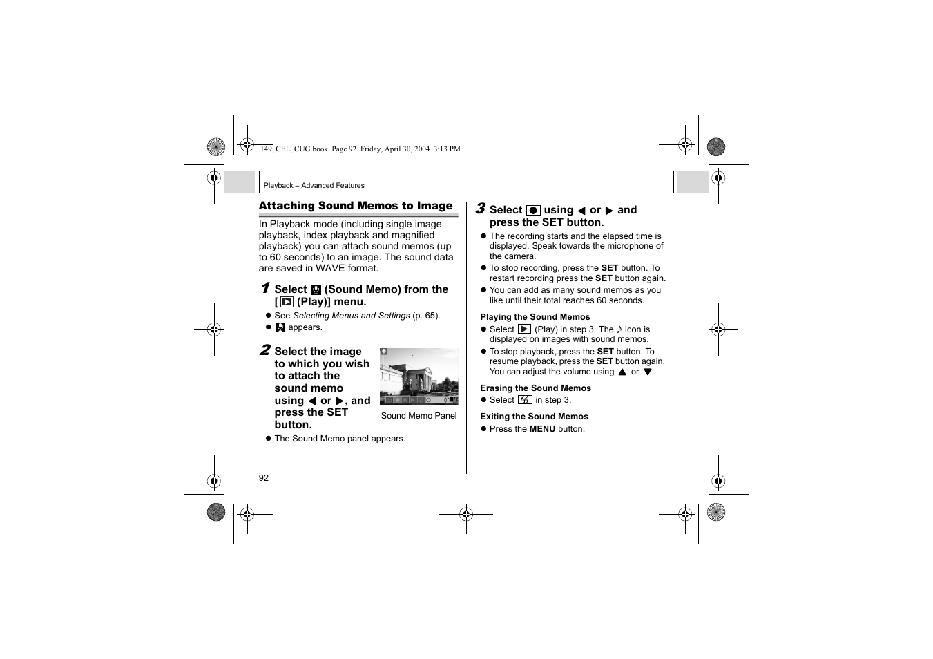 Canon A85 User Manual | Page 94 / 162