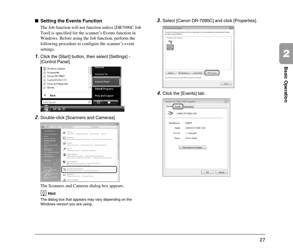 Canon DR-7090C User Manual | Page 35 / 77