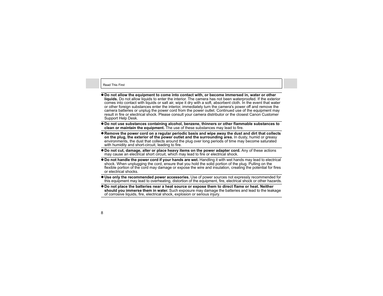 Canon A400 User Manual | Page 10 / 148