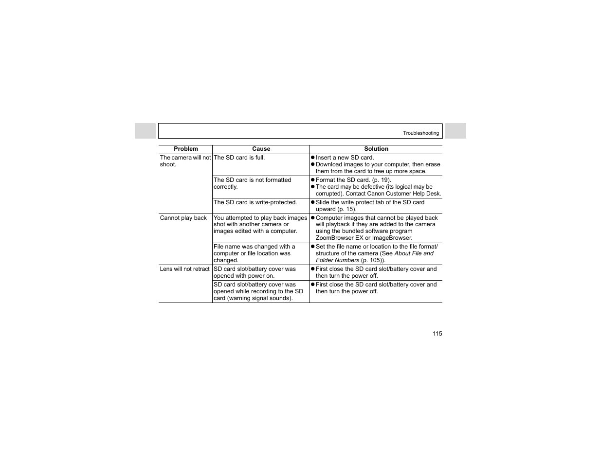 Canon A400 User Manual | Page 117 / 148