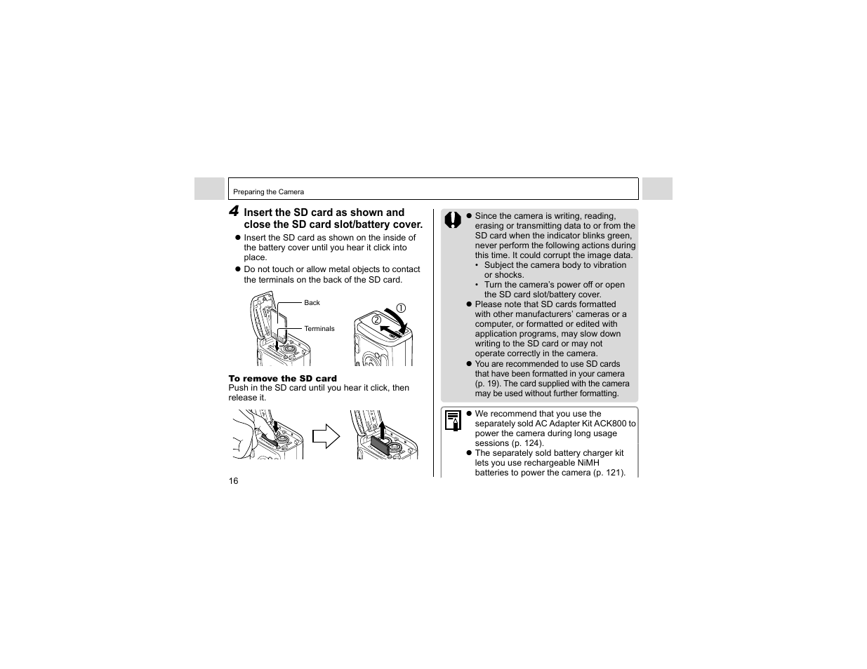 Canon A400 User Manual | Page 18 / 148