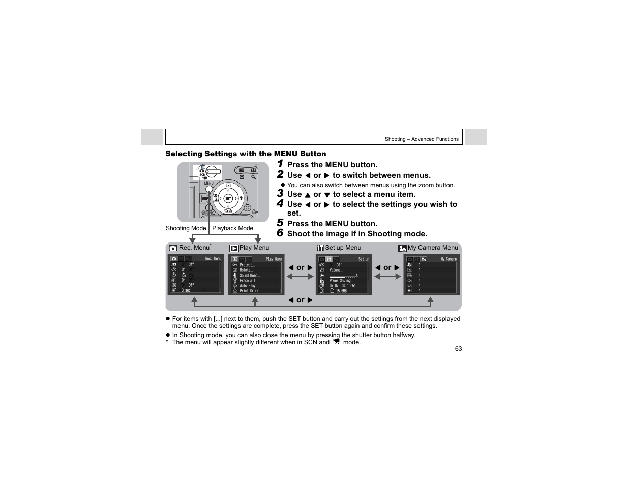 Canon A400 User Manual | Page 65 / 148