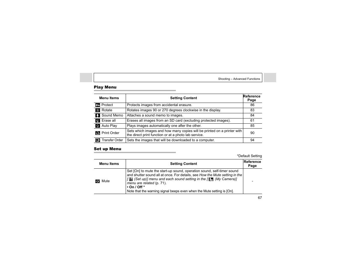 Canon A400 User Manual | Page 69 / 148