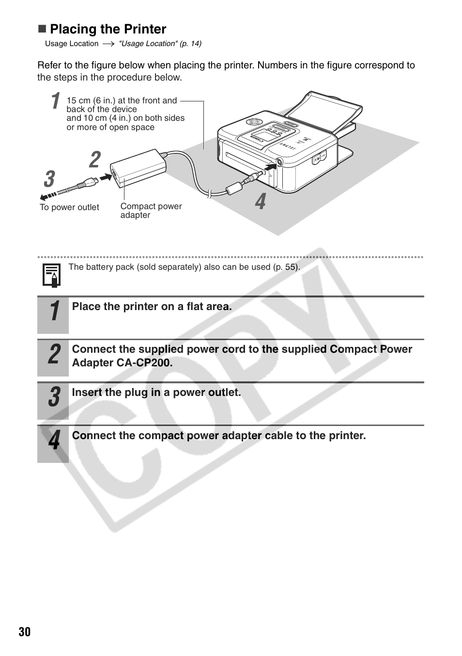 Canon CP710 User Manual | Page 32 / 69