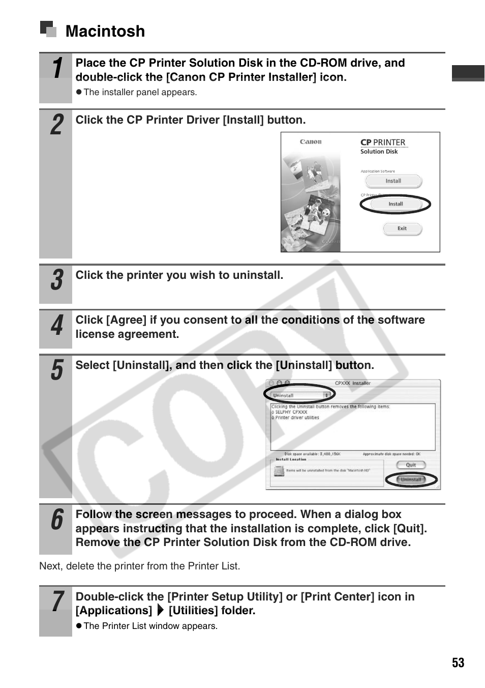 Canon CP710 User Manual | Page 55 / 69