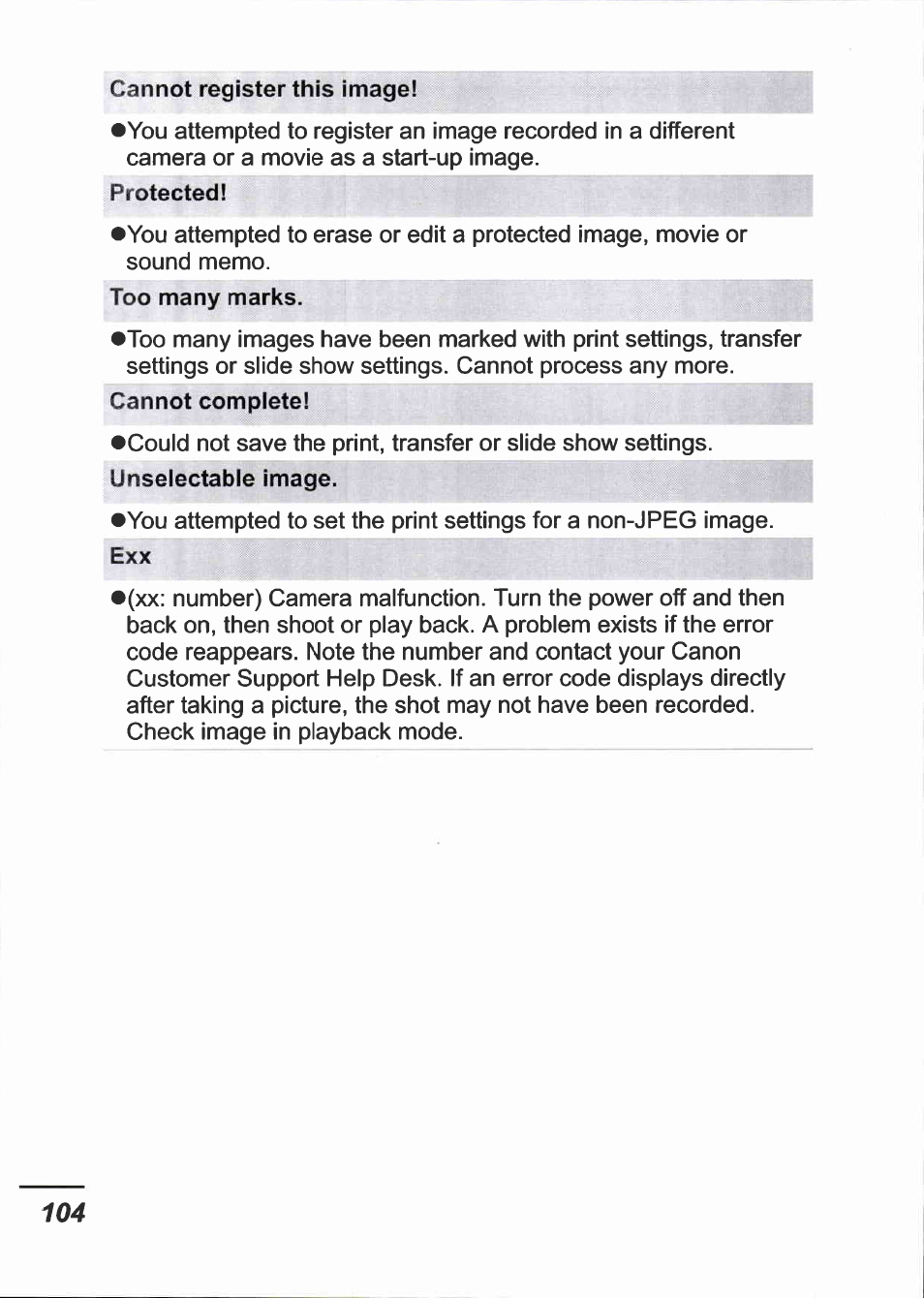 Canon IXUS 750 User Manual | Page 106 / 126