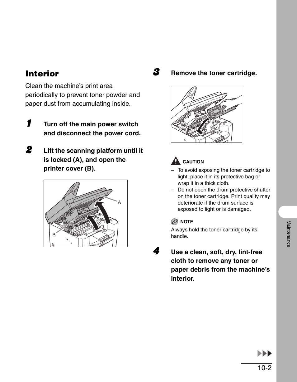 Interior, Interior -2 | Canon IMAGECLASS MF4150 User Manual | Page 109 / 175