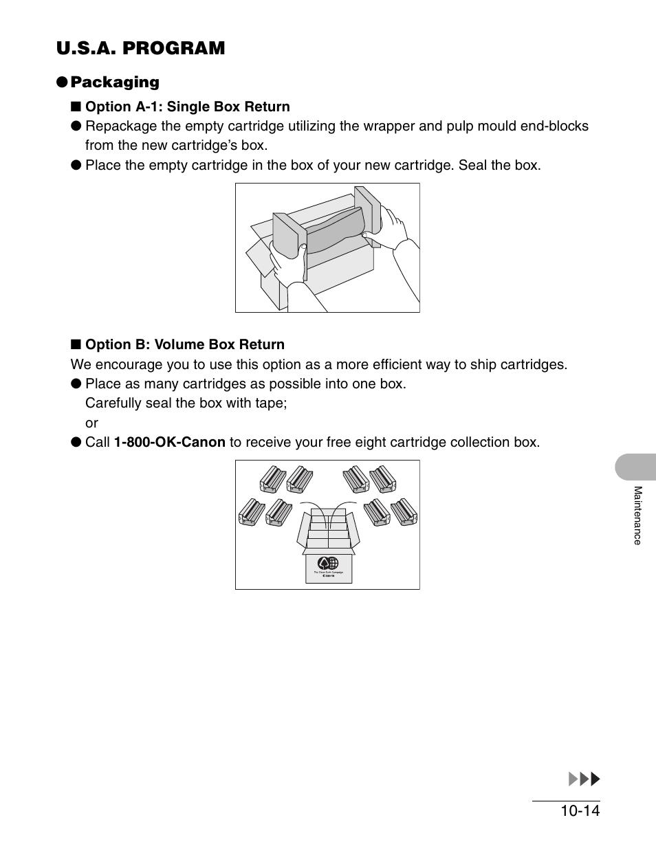 U.s.a. program, U.s.a. program -14 | Canon IMAGECLASS MF4150 User Manual | Page 121 / 175