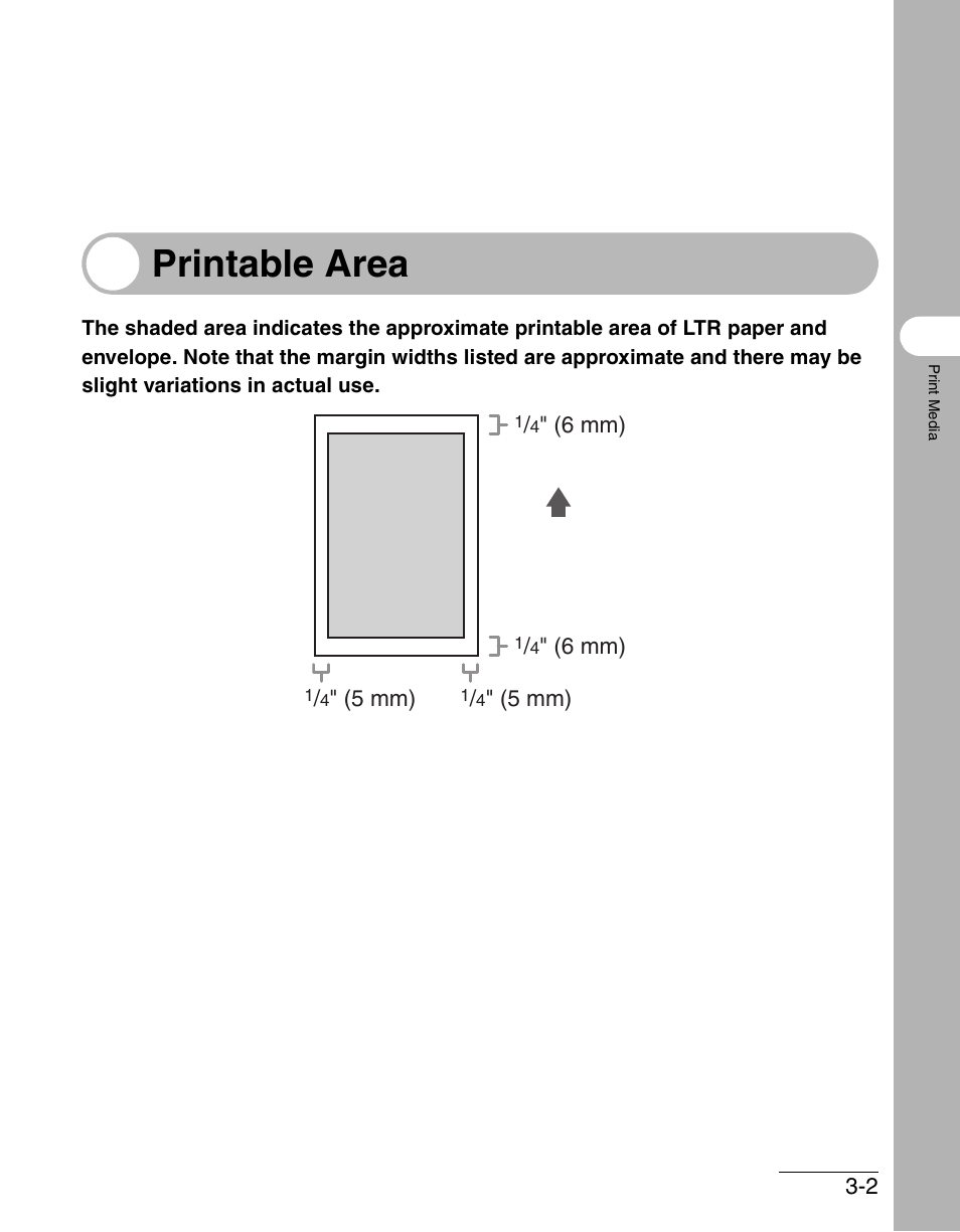 Printable area, Printable area -2 | Canon IMAGECLASS MF4150 User Manual | Page 52 / 175
