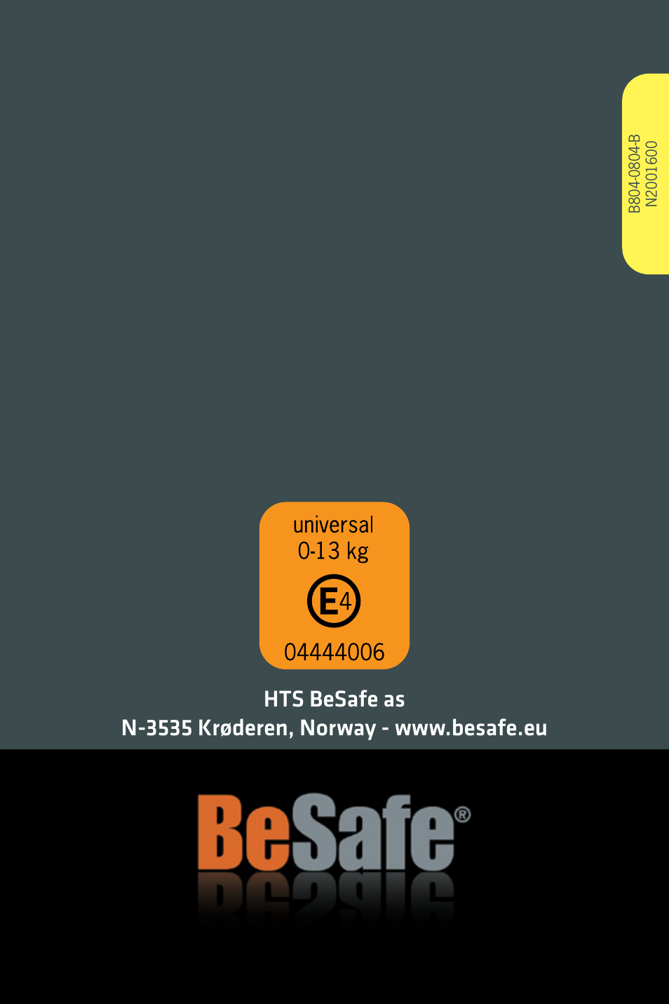 Besafe iZi Go User Manual | Page 9 / 9