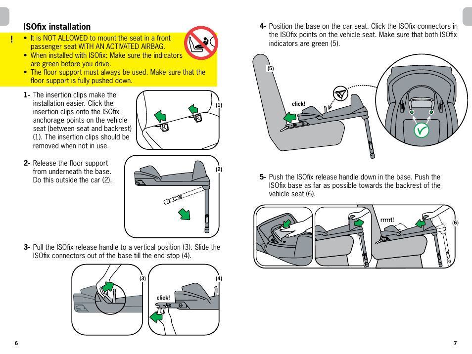 Besafe iZi Go ISOfix User Manual | Page 4 / 9