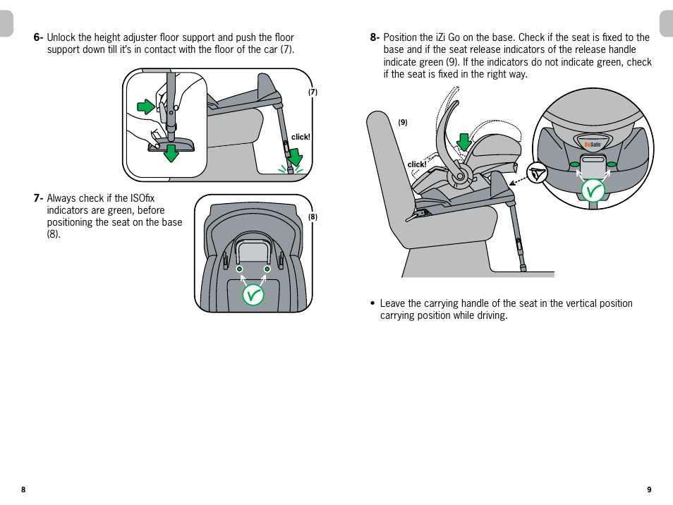 Besafe iZi Go ISOfix User Manual | Page 5 / 9