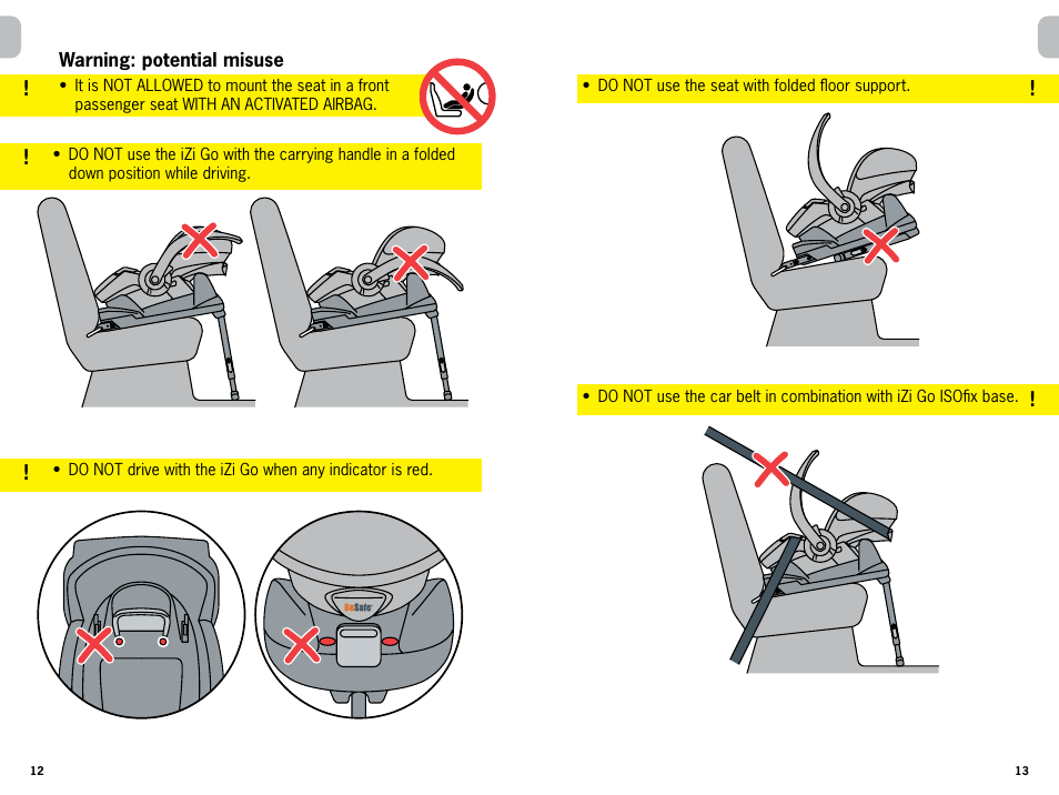 Besafe iZi Go ISOfix User Manual | Page 7 / 9