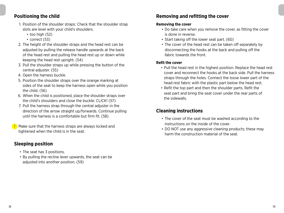 Besafe iZi Combi X4 ISOfix User Manual | Page 6 / 9