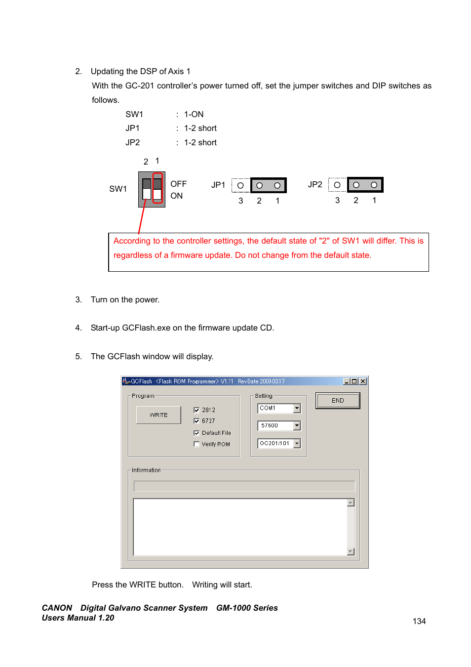 Canon GM-1000 User Manual | Page 134 / 140