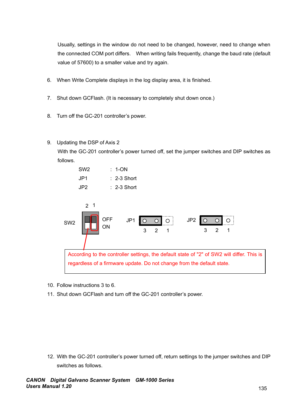 Canon GM-1000 User Manual | Page 135 / 140