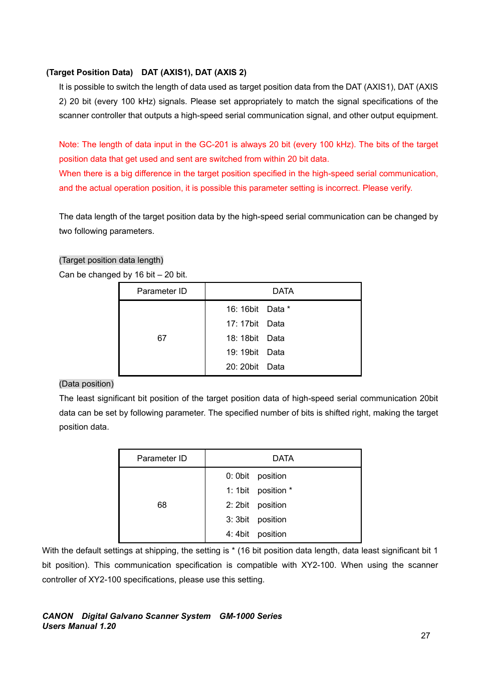 Canon GM-1000 User Manual | Page 27 / 140