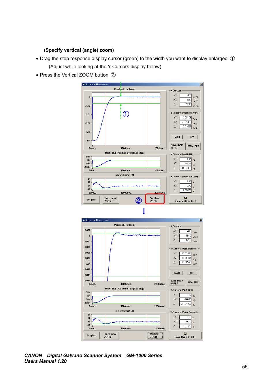 Canon GM-1000 User Manual | Page 55 / 140