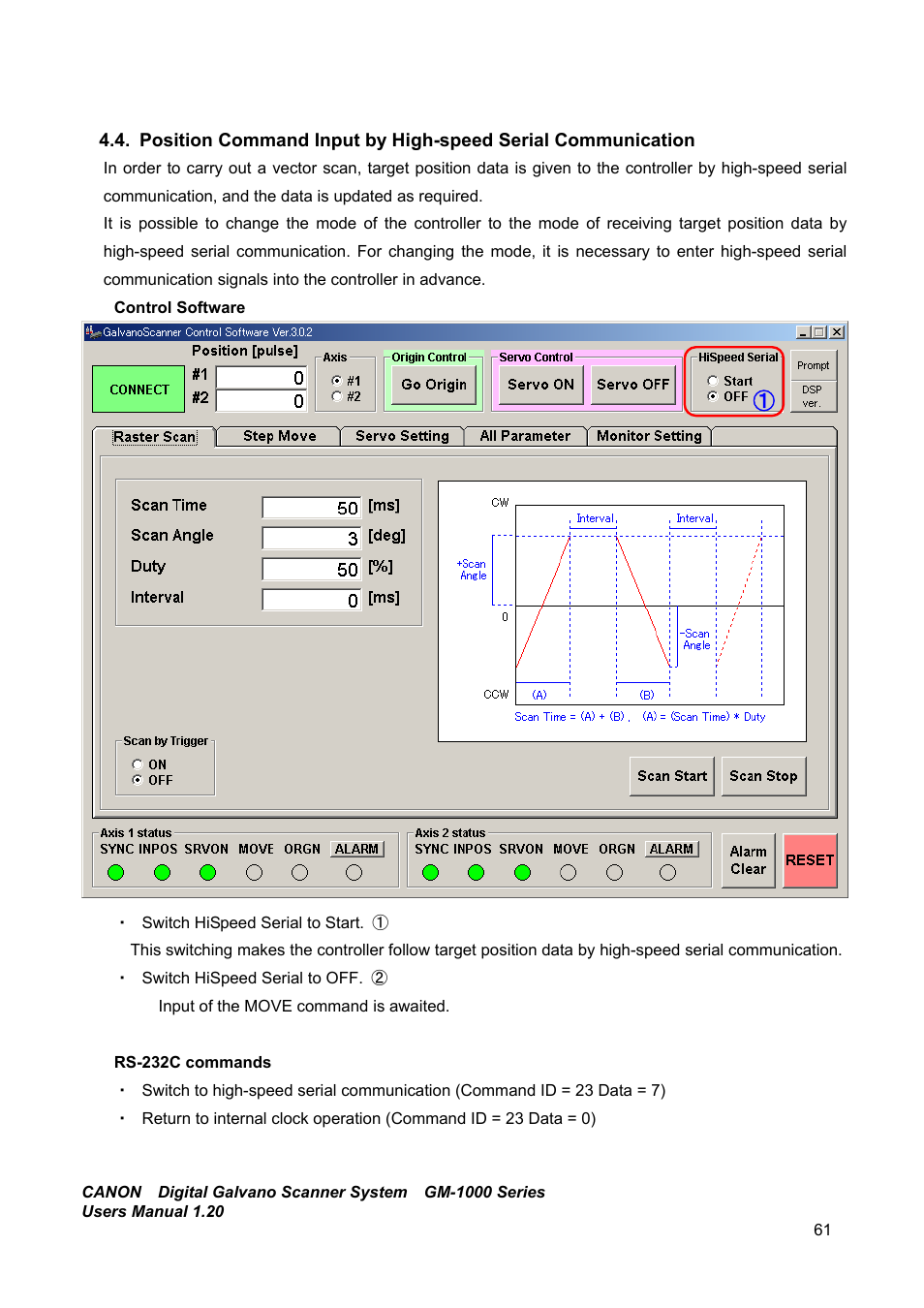Canon GM-1000 User Manual | Page 61 / 140