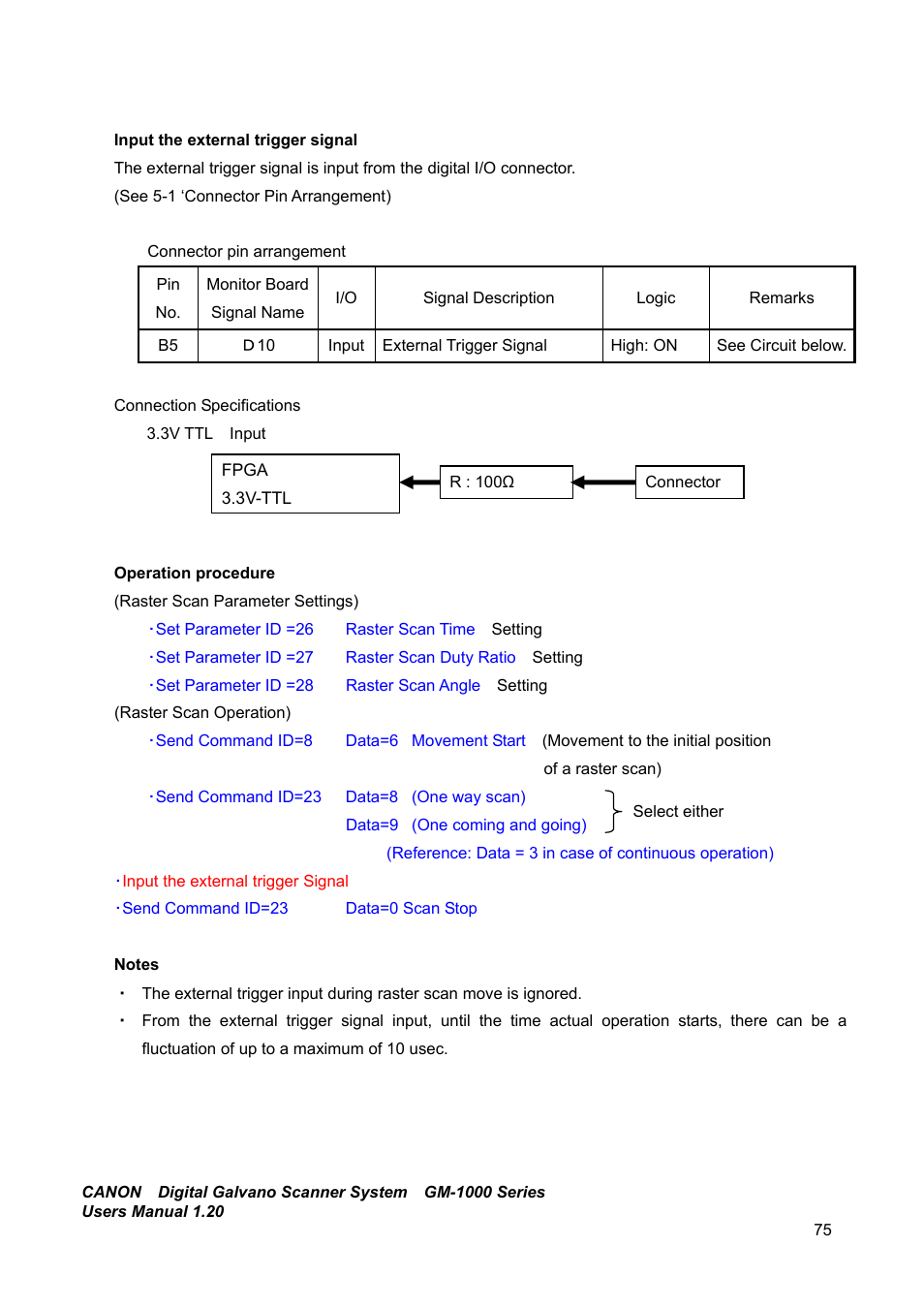 Canon GM-1000 User Manual | Page 75 / 140