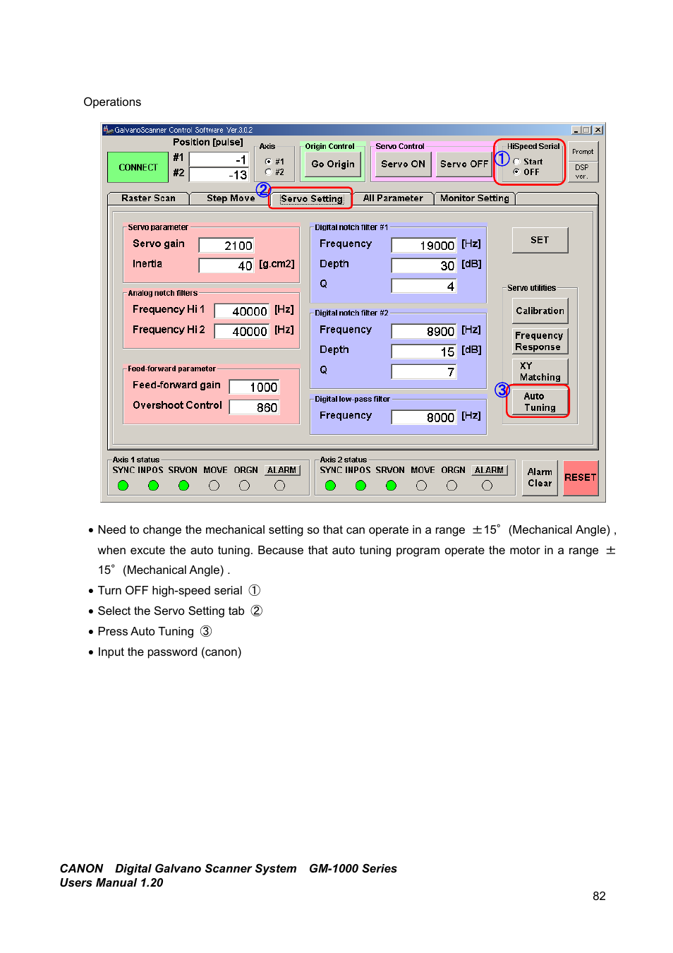 Canon GM-1000 User Manual | Page 82 / 140