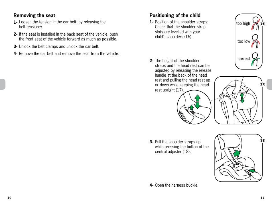Besafe iZi Comfort X3 ISOfix User Manual | Page 6 / 11