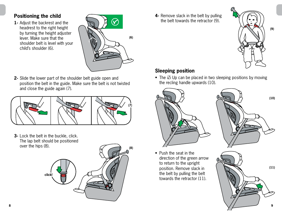 Besafe iZi Up X3 User Manual | Page 5 / 8