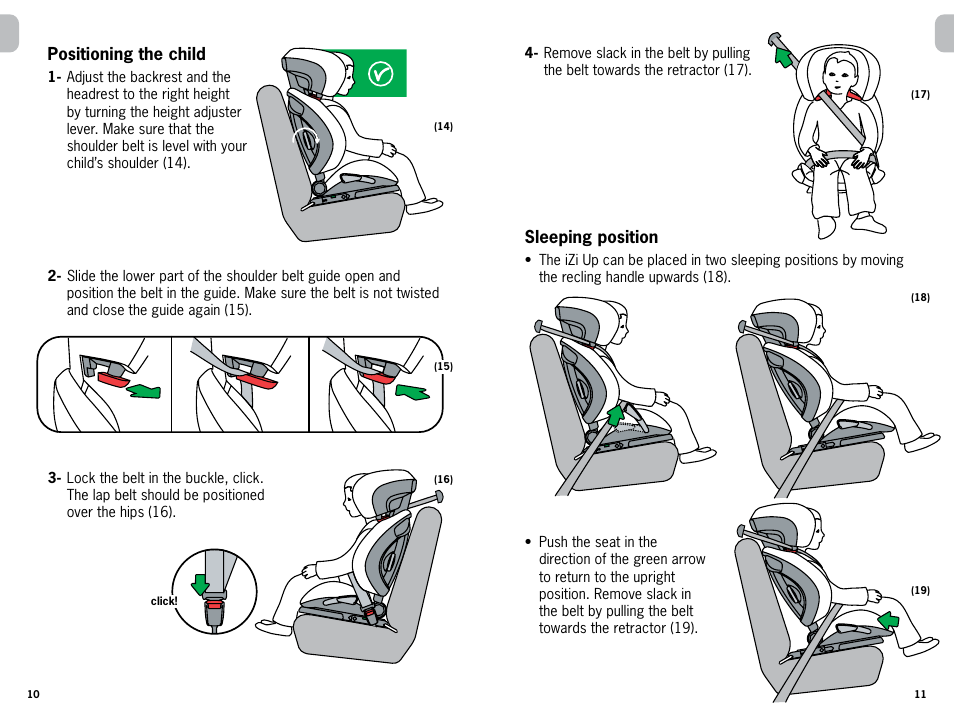 Besafe iZi Up X3 ISOfix User Manual | Page 6 / 9