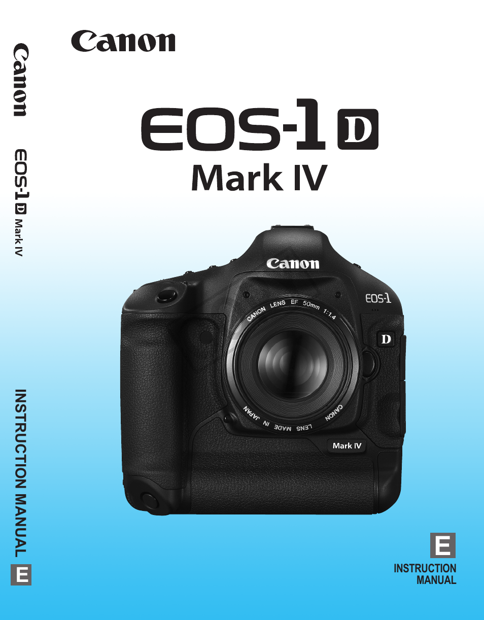 Canon EOS 1D User Manual | 276 pages