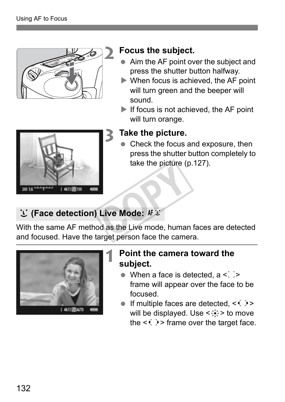 Cop y | Canon EOS 1D User Manual | Page 132 / 276