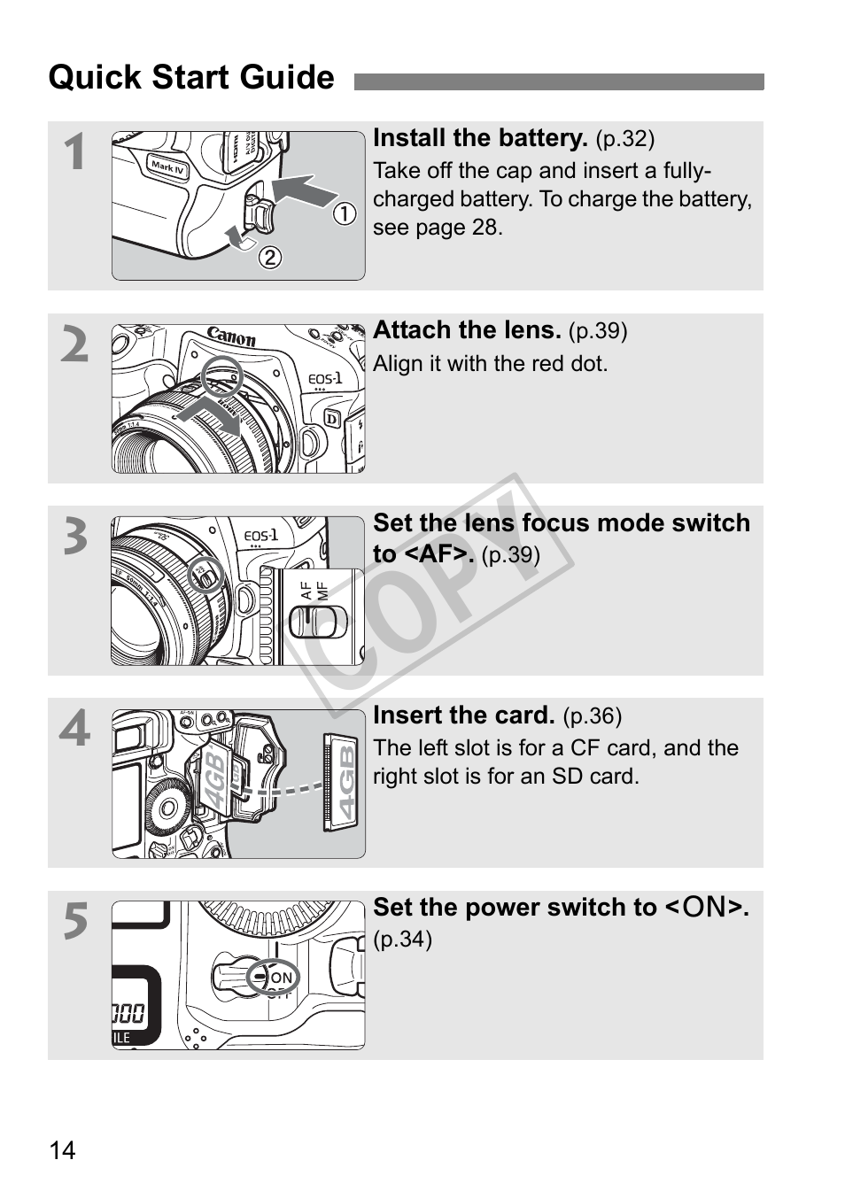 Cop y | Canon EOS 1D User Manual | Page 14 / 276