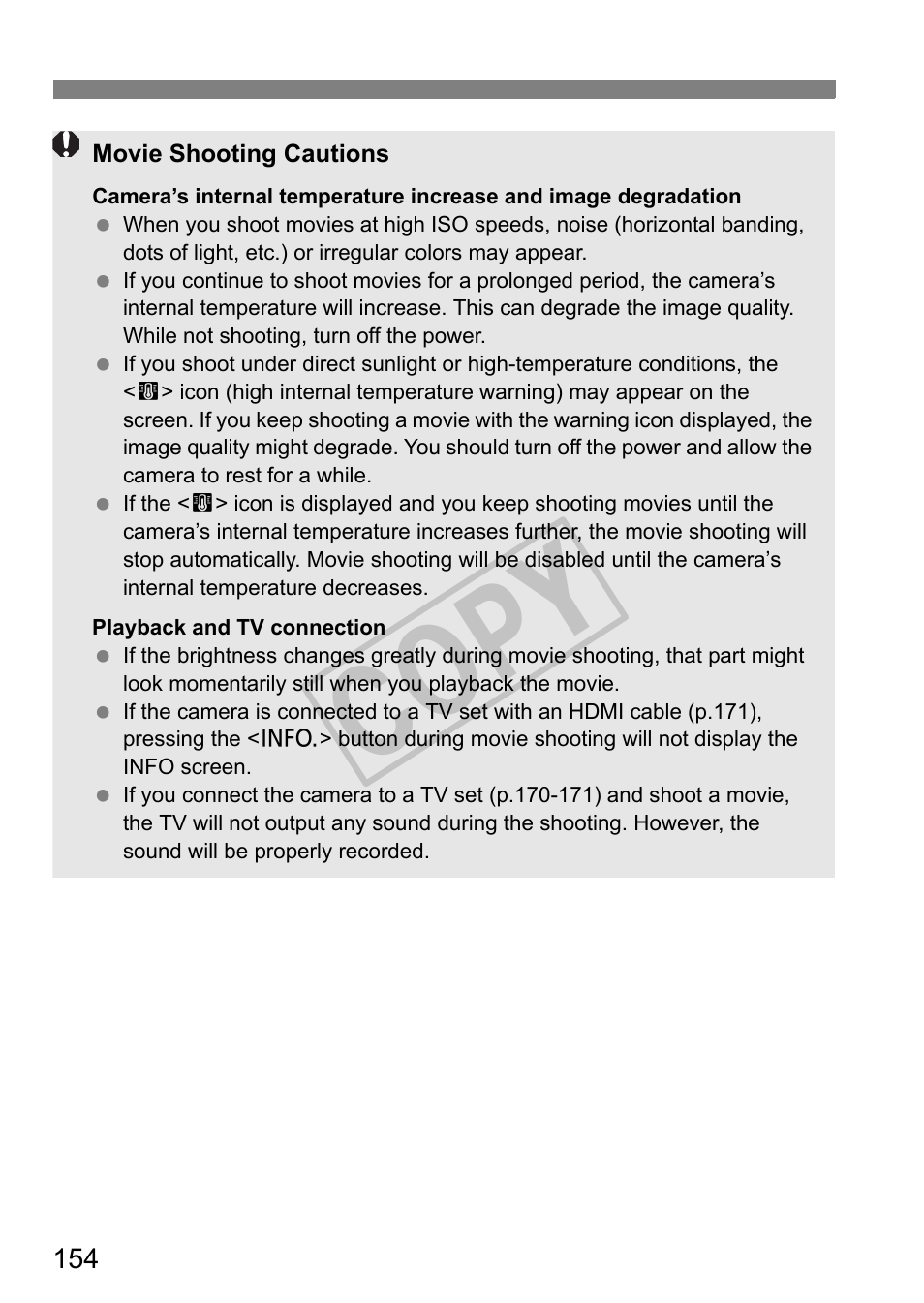 Cop y | Canon EOS 1D User Manual | Page 154 / 276