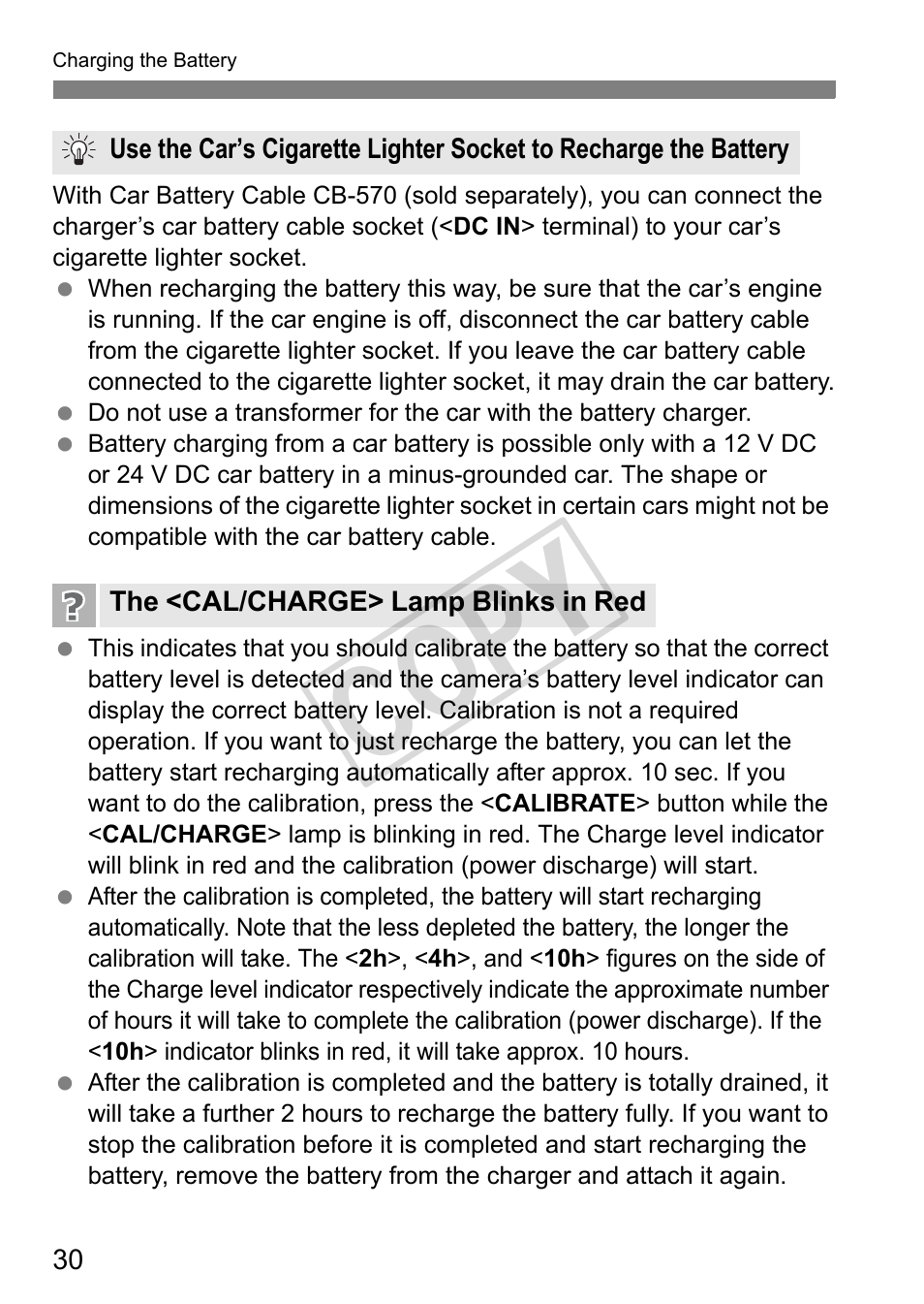 Cop y | Canon EOS 1D User Manual | Page 30 / 276