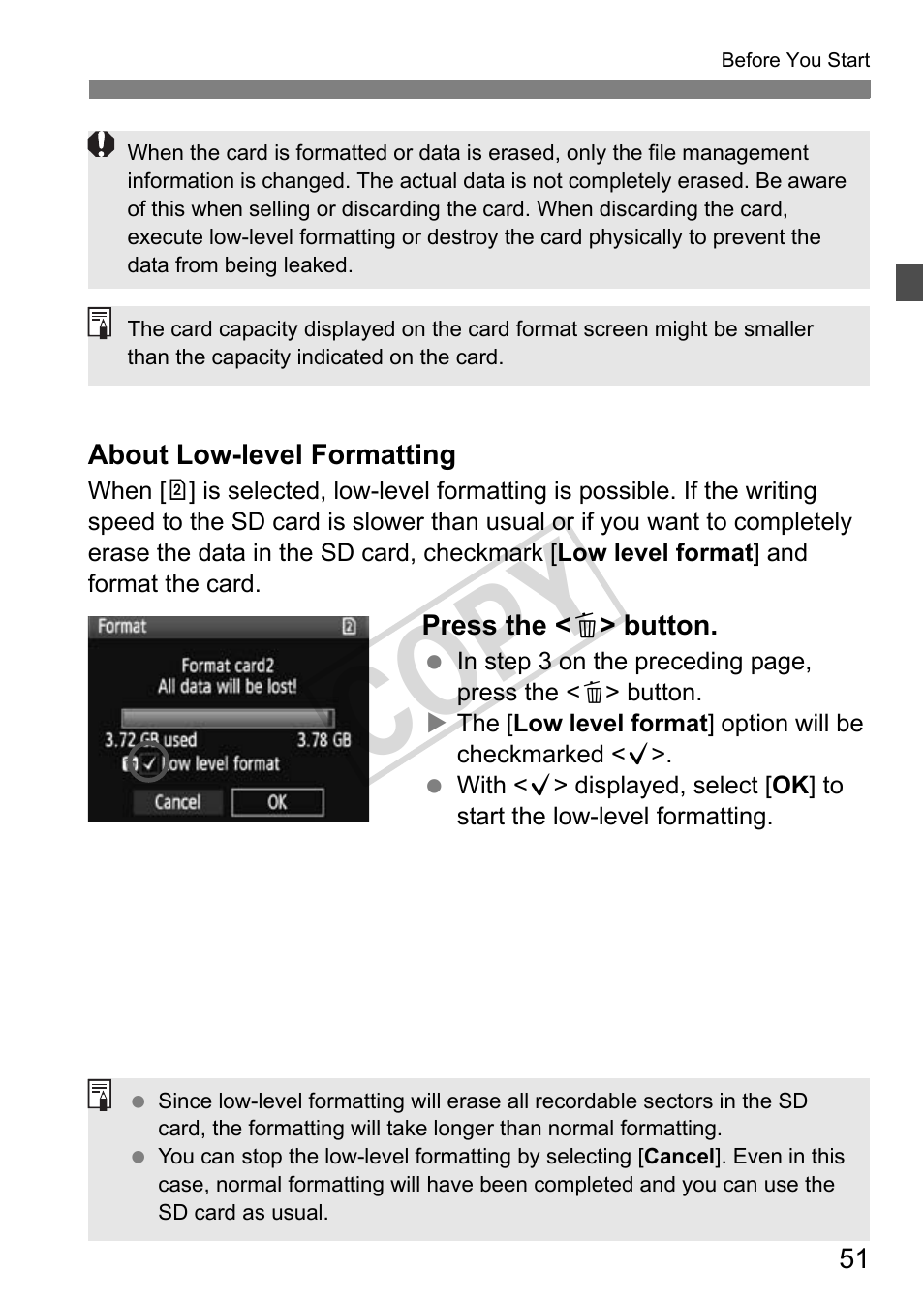 Cop y | Canon EOS 1D User Manual | Page 51 / 276