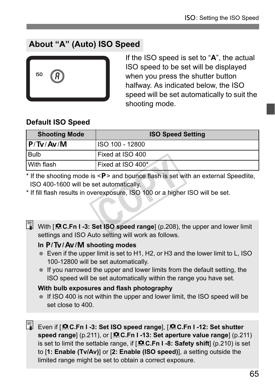 Cop y | Canon EOS 1D User Manual | Page 65 / 276