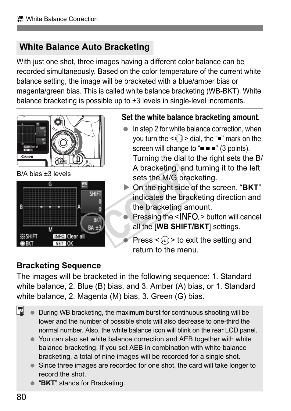 Cop y | Canon EOS 1D User Manual | Page 80 / 276