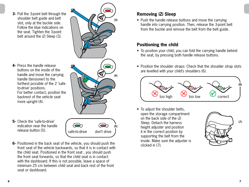 Besafe iZi Sleep User Manual | Page 4 / 9