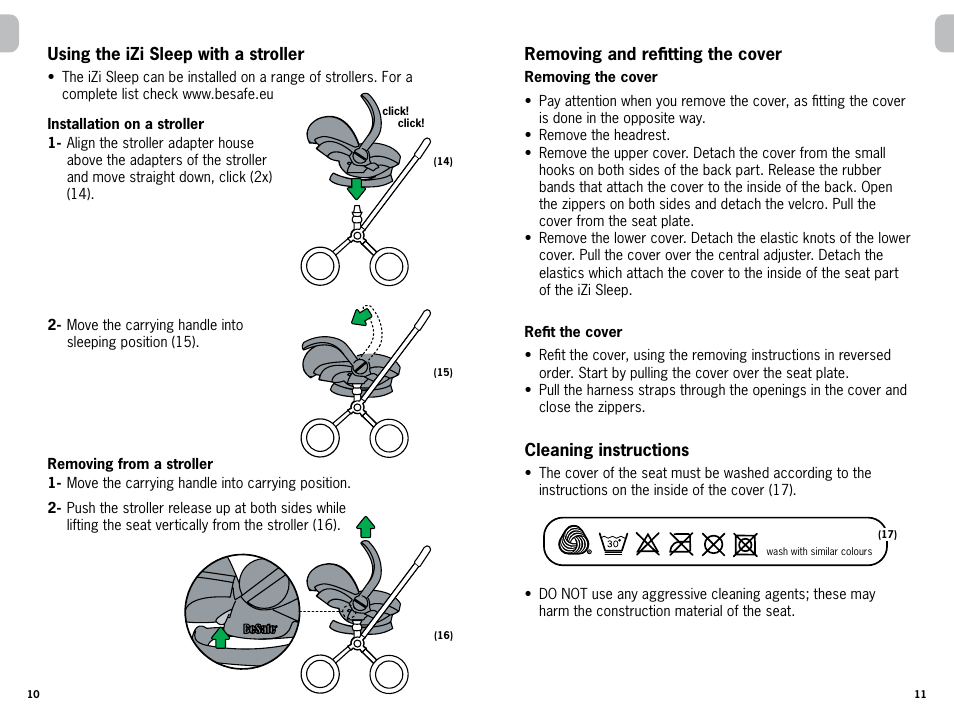 Besafe iZi Sleep User Manual | Page 6 / 9